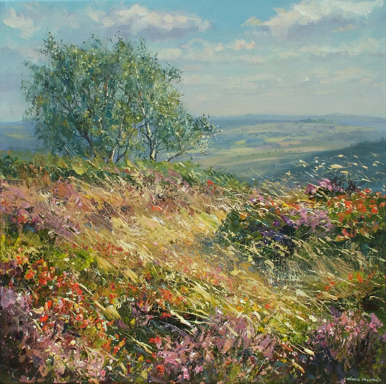 Mark Preston - august afternoon, froggatt edge